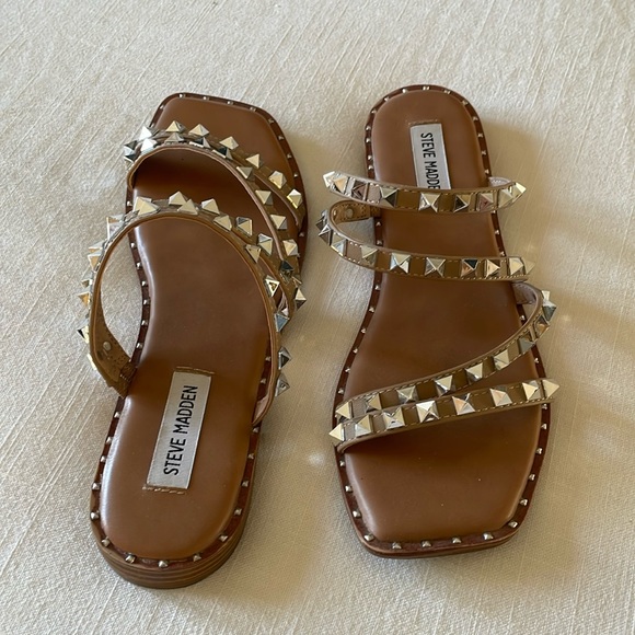 Steve Madden Studded Skylar Sandals - Picture 3 of 6